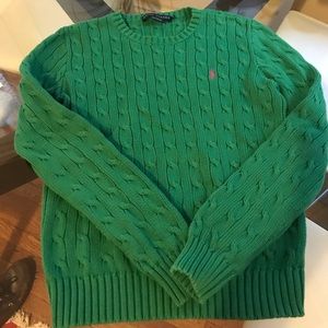 Ralph Lauren cable knit sweater
